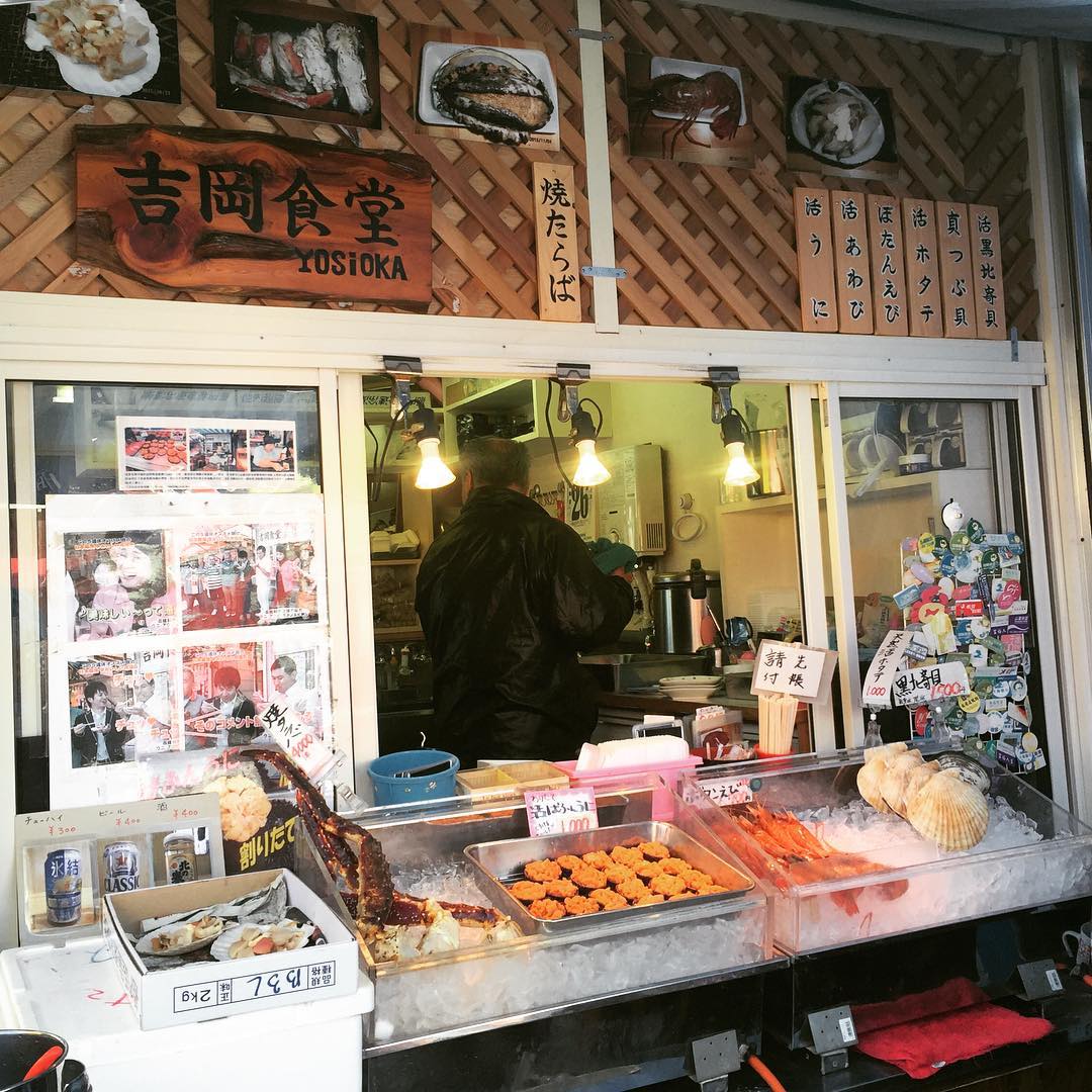 北海道必去！函館朝市美食地圖 吉岡食堂