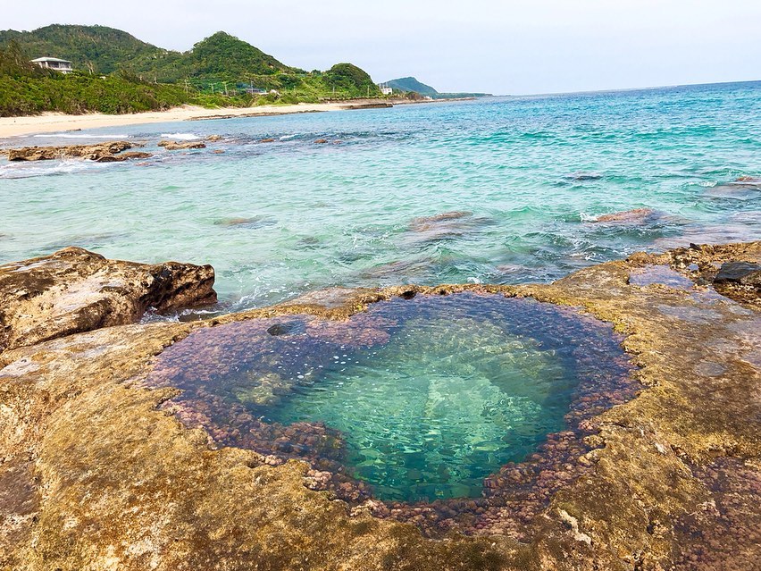 愛心岩(Heart Rock) 奄美大島 景點 鹿兒島 九州離島　九州自由行 mapcode 地址