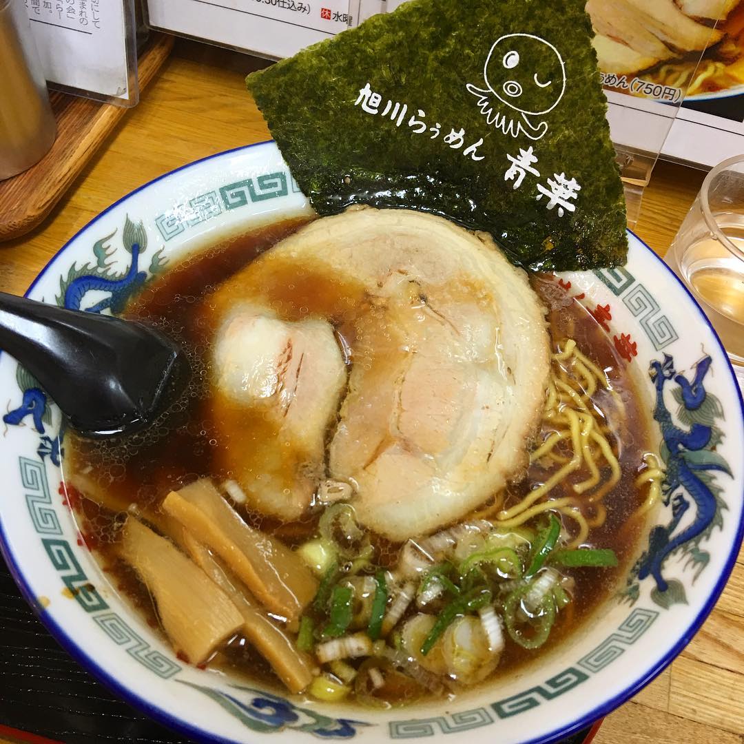 【北海道一日行程】旭川 旭川拉麵 青葉