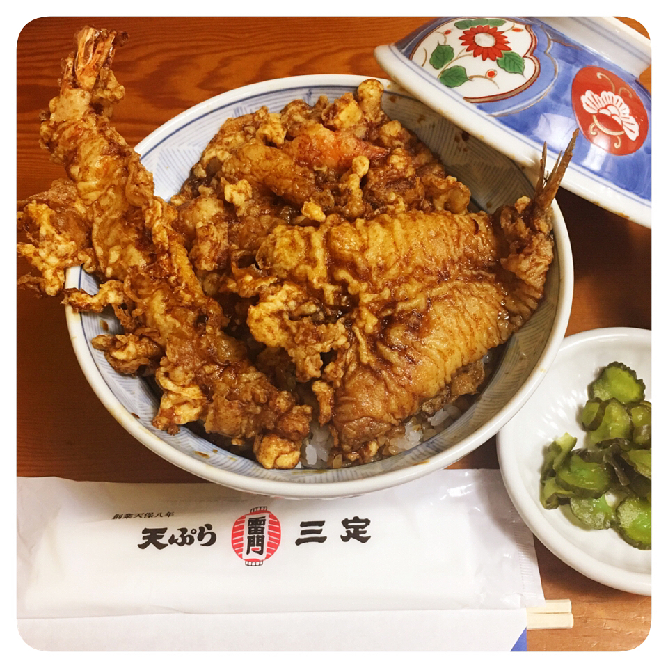 淺草必食 淺草美食 三定 上天丼
