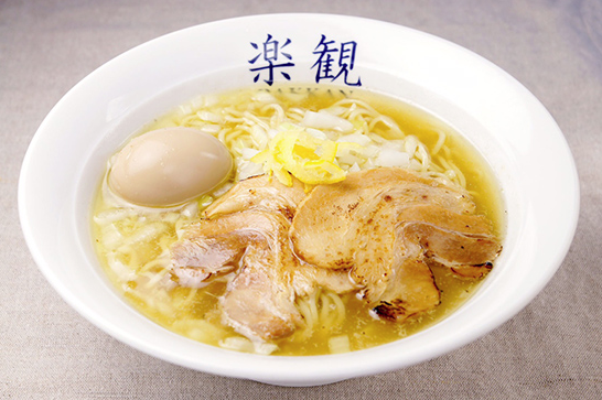 2019東京滿腹博覽會（まんパク）樂觀（楽観／RAKKAN）鹽味橄欖油帆立貝湯麵（オリーブオイルと帆立だしの塩ラーメン）