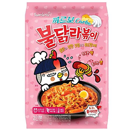 韓國 即食麵 韓國麵 韓國 公仔麵 十大即食麵 韓國 芝士 麵 韓國 拉麵 韓國杯麵 韓國 泡麵 辛拉麵 辛辣麵 三養卡邦尼辣雞麵炒年糕