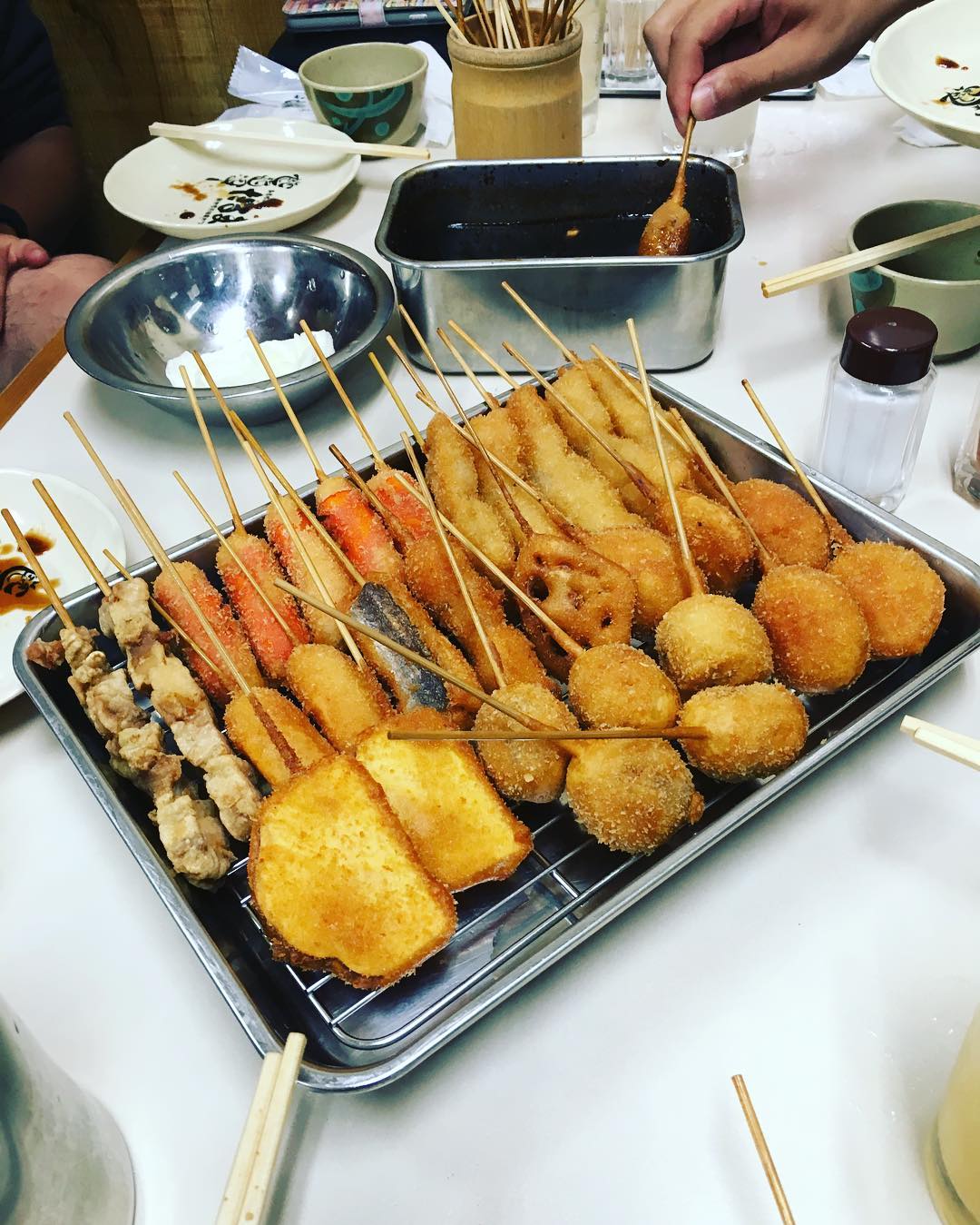 元祖串炸 串炸達摩（元祖串かつ だるま）｜大阪美食 大阪必食 大阪小食 大阪串炸 大阪新世界 新世界必食 新世界美食 道頓堀 道頓堀必食 道頓堀美食 心齋橋 心齋橋必食 心齋橋美食