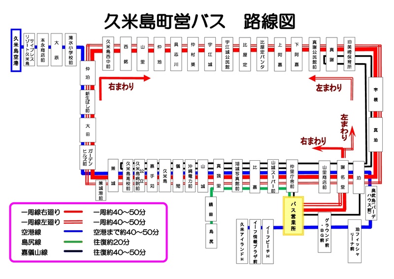 沖繩久米島 久米島交通 久米島機場 JAL久乎島航班 久米島渡輪班次 久米島巴士