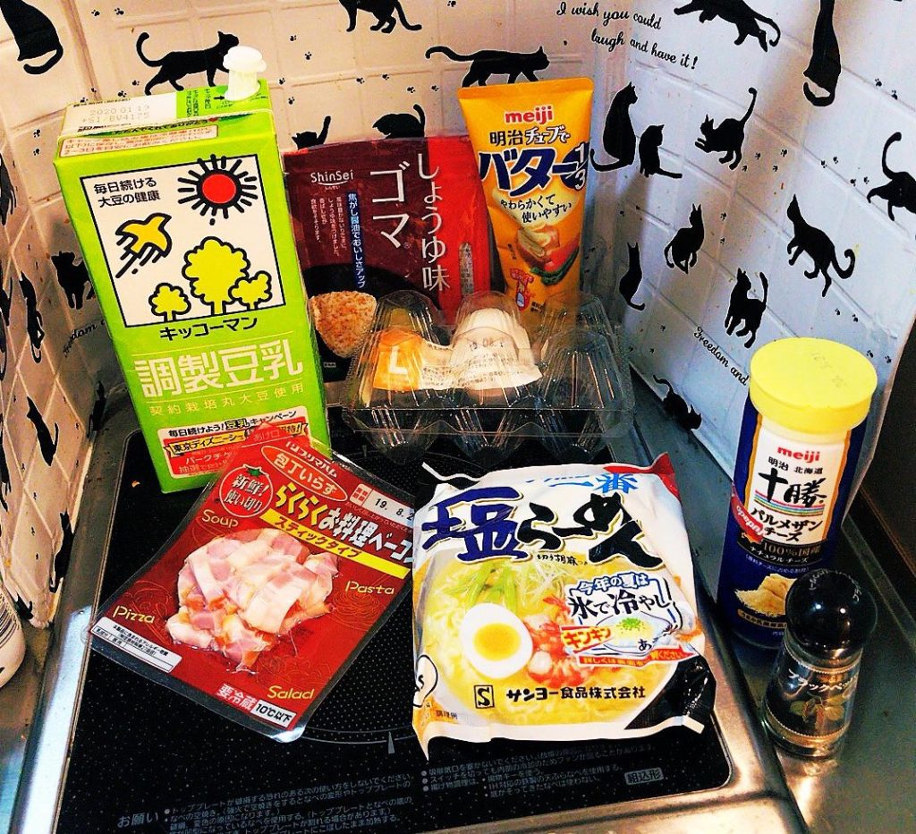 懶人料理 即食麵 食譜 公仔麵 食譜 杯麵 新冠肺炎 元祖雞汁麵 親子丼 茶碗蒸 卡邦尼