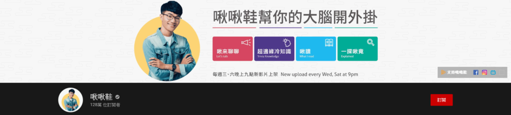 志祺七七 X 圖文不符 笑哈哈LOL 啾啾鞋 阿滴英文 PAPAYA 電腦教室 大膽科學 What If Chinese YouTuber YouTube 知識型YouTuber 在家學習