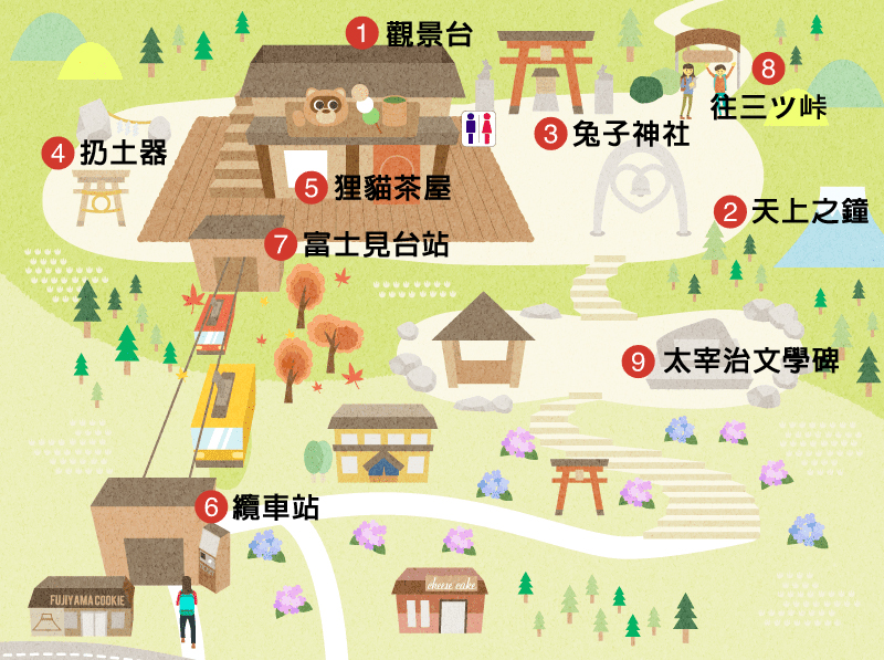 「天上山公園」景點圖