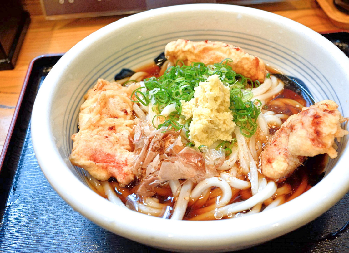 天婦羅烏冬(天ぷらうどん)(950円)