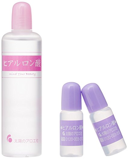 2018日本藥妝店必買推介！小編的五萬日圓戰利品大集合！太陽社玻尿酸原液 (太陽のアロエ社 ヒアルロン酸原液)