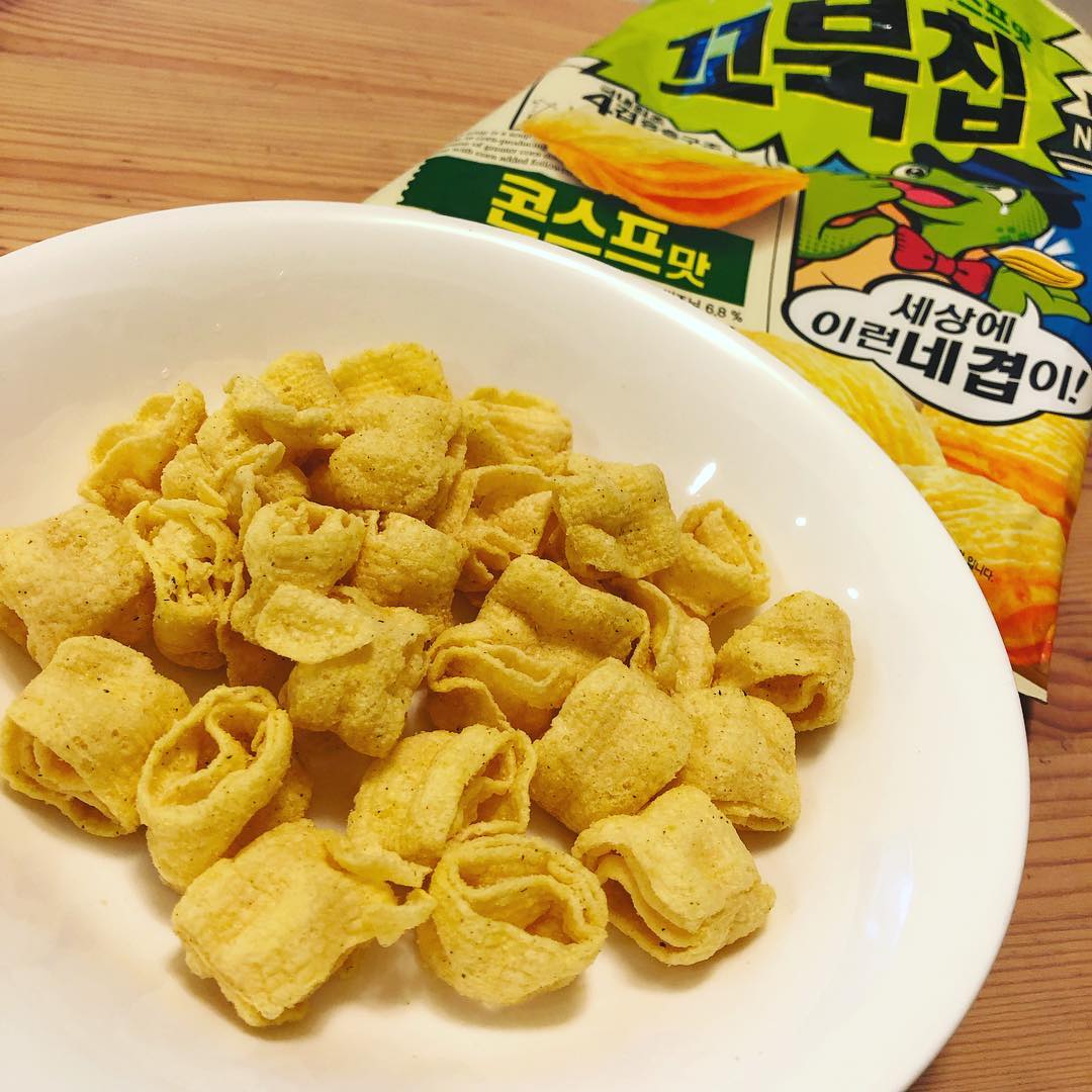 好麗友烏龜玉米脆片 韓國手信 韓國必買 韓國伴手禮 韓國零食 韓國必買零食 韓國必買食物 韓國旅遊必買 韓國買什麼 韓國零食推薦 韓國小吃 韓國手信推介