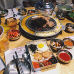 桌子寛敞可以放多種食物|姜虎東白丁烤肉(COCO Park店) 深圳好去處 深圳美食 深圳燒肉 深圳一日遊 深圳必食