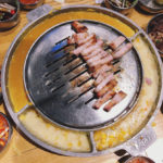 燒刀削五花肉|姜虎東白丁烤肉(COCO Park店) 深圳好去處 深圳美食 深圳燒肉 深圳一日遊 深圳必食