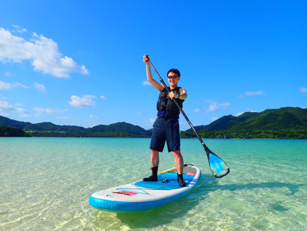 川平灣SUP立式划槳
