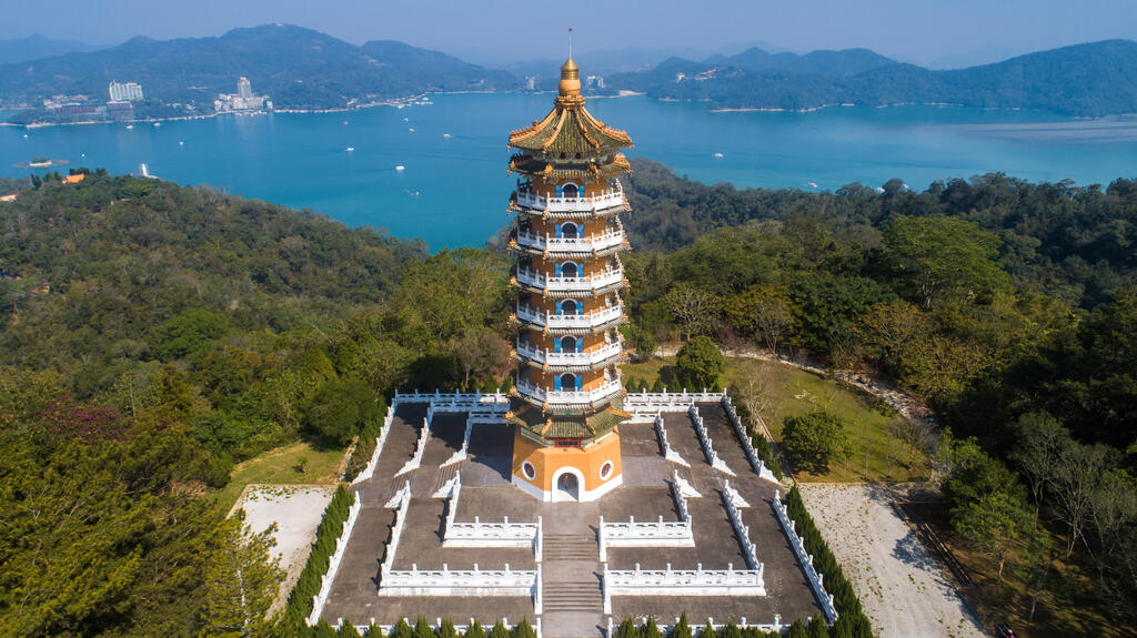 慈恩塔 日月潭 台中景點 台灣十景 台灣十大地景
