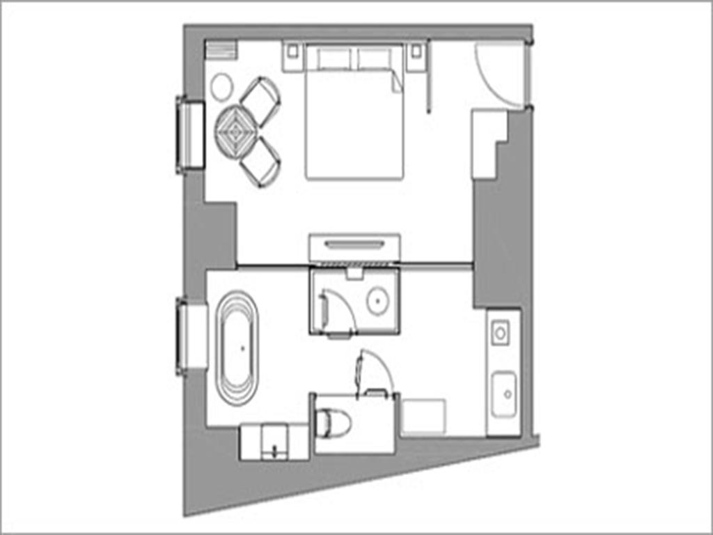 房間平面圖 東京親子住宿推介！新宿附小廚房酒店！ - 新宿格蘭貝爾酒店 Shinjuku Granbell Hotel