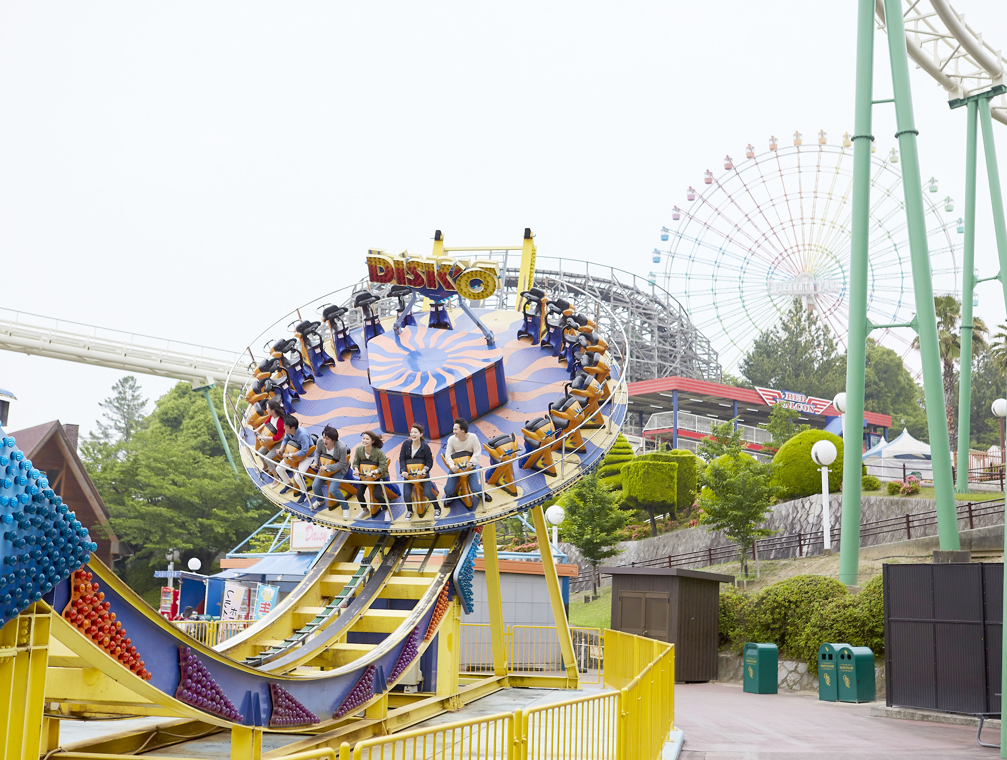 枚方公園 Hirakata Park ひらかたパーク 旋轉唱片「O」