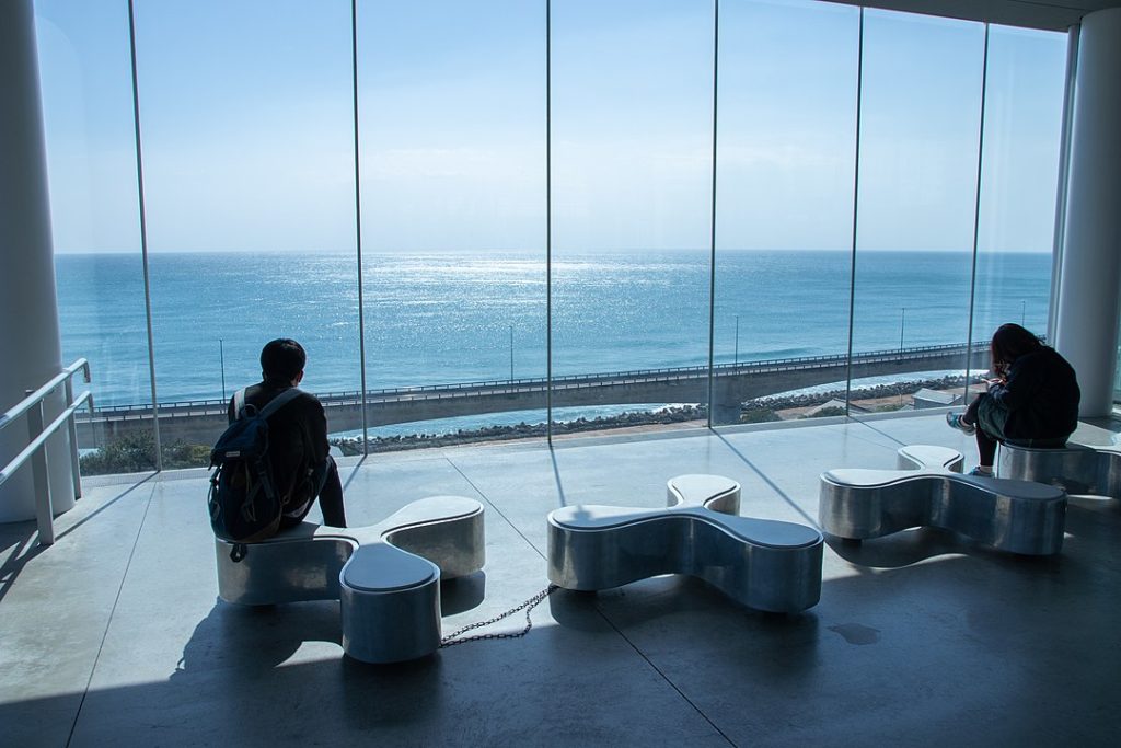 日本最美車站 日本車站 日立站 日立駅 最美海上玻璃車站 SEA BiRDS CAFE 
