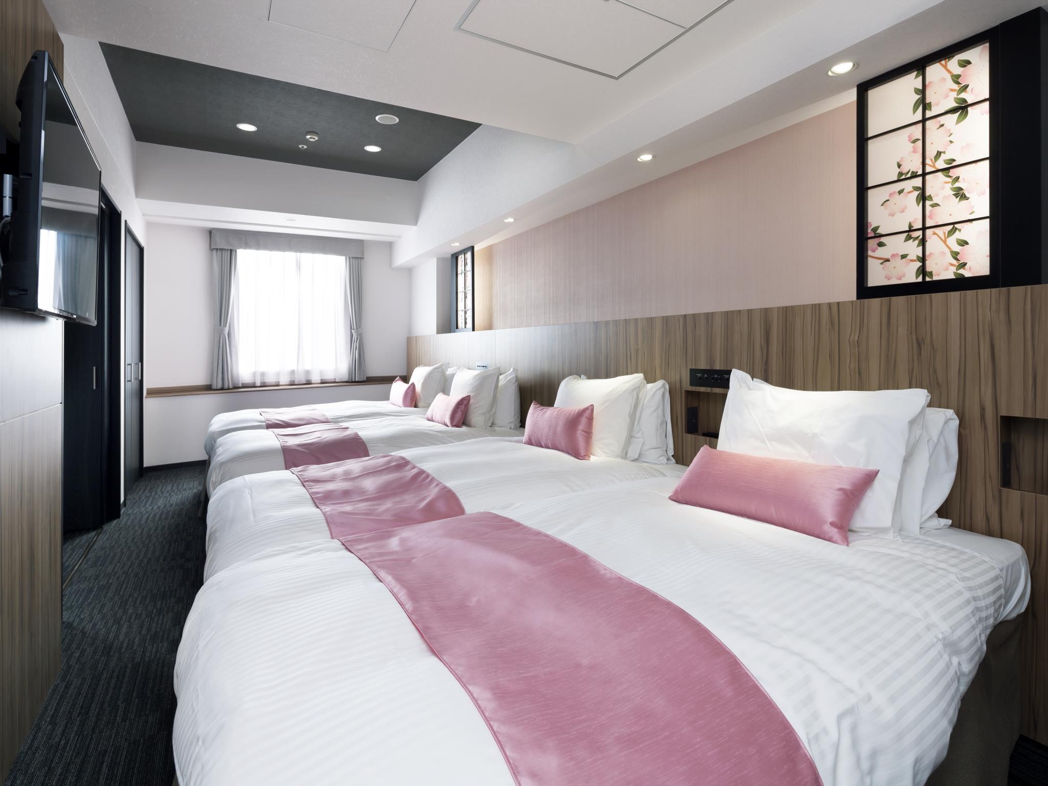 睡房 - 家庭套房 東京親子住宿推介！新宿附小廚房酒店！ - 東京新宿百日住宿 HUNDRED STAY Tokyo Shinjuku