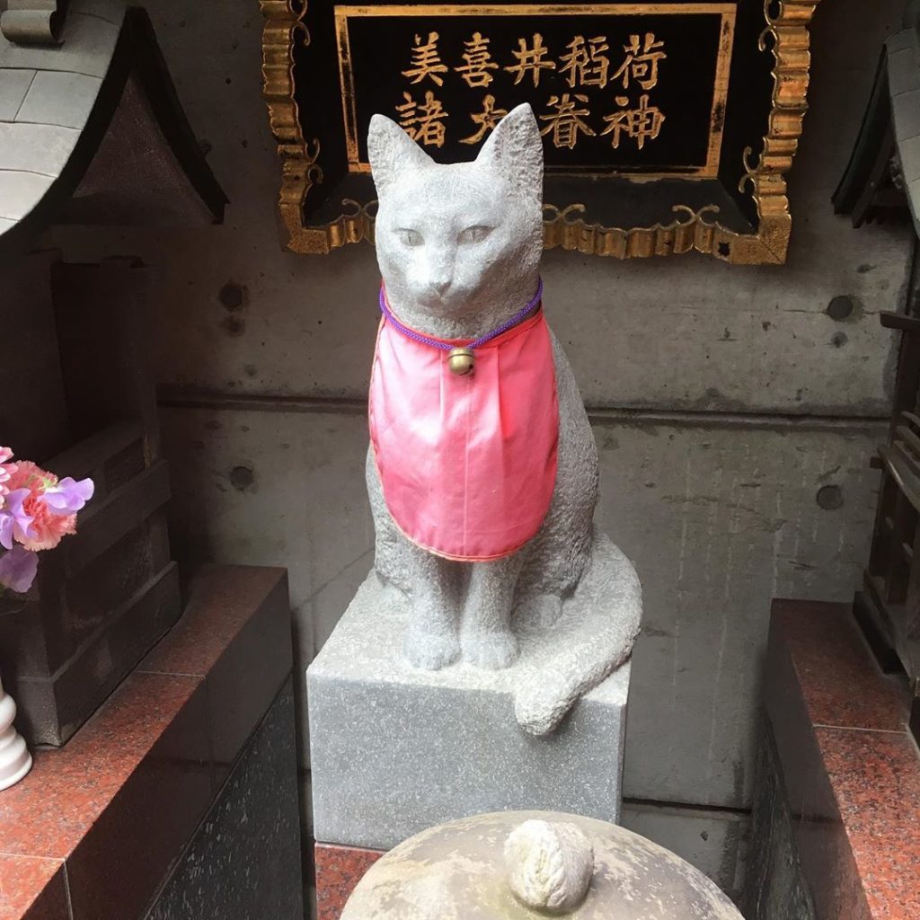 美喜井稻荷神社 東京神社 東京好去處 東京貓神社 東京貓寺 東京貓Cafe 東京貓咪咖啡廳 東京貓奴