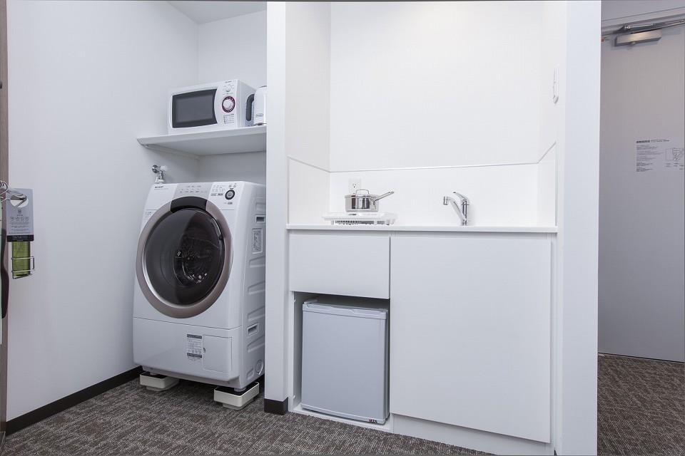 小廚房及洗衣機 東京親子住宿推介！新宿附小廚房酒店！ - 東急STAY新宿 Tokyu Stay Shinjuku