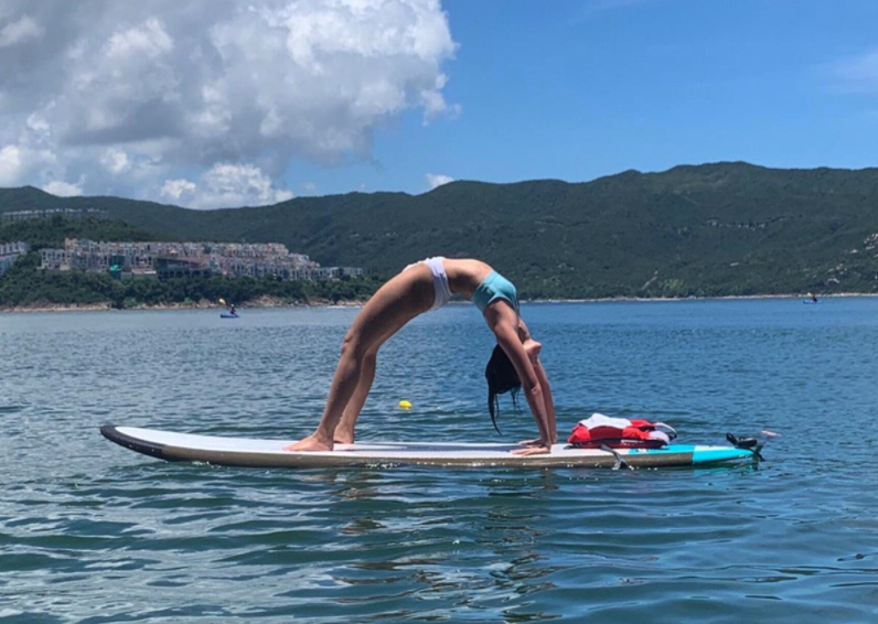 香港 水上瑜伽 赤柱 SUP Yoga  hong kong 槳板瑜伽 hk 香港好去處 赤柱好去處 水上活動 親子好去處 情侶好去處