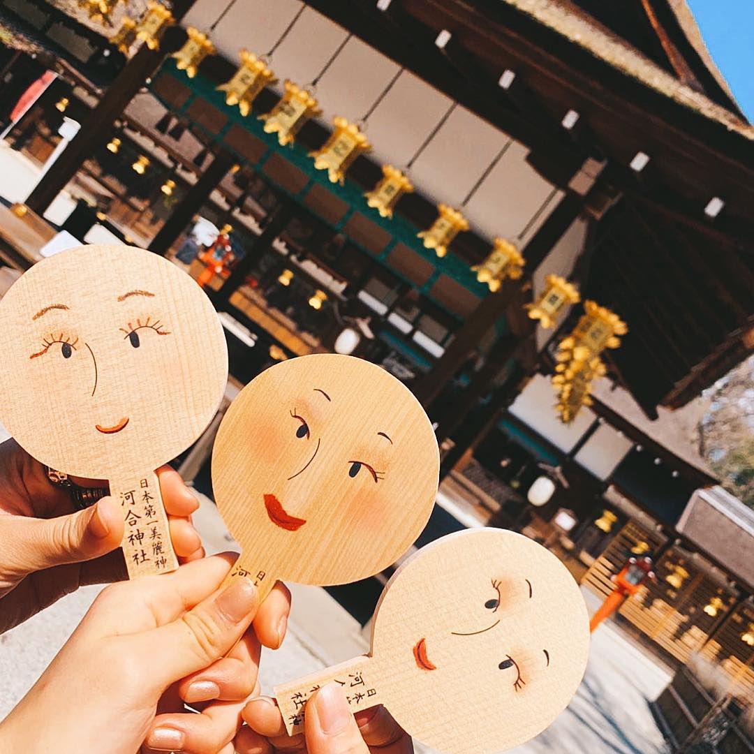 河合神社 かわいじんじゃ 日本第一美麗神 鏡繪馬 玉依姬命 糺之森 下鴨神社美食 鴨川神社 下鴨神社必買 相生社 京都森林 鴨川一日遊 下鴨神社前 下鴨川 美人水