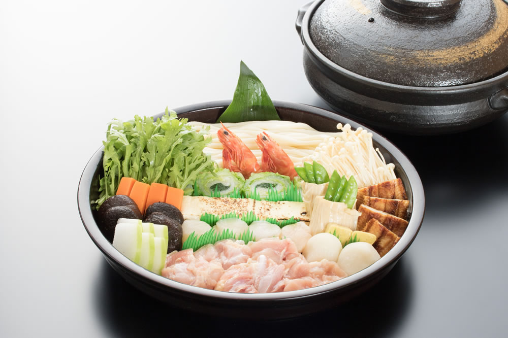 烏冬寄せ鍋(うどん寄せ鍋)(4,320円~)