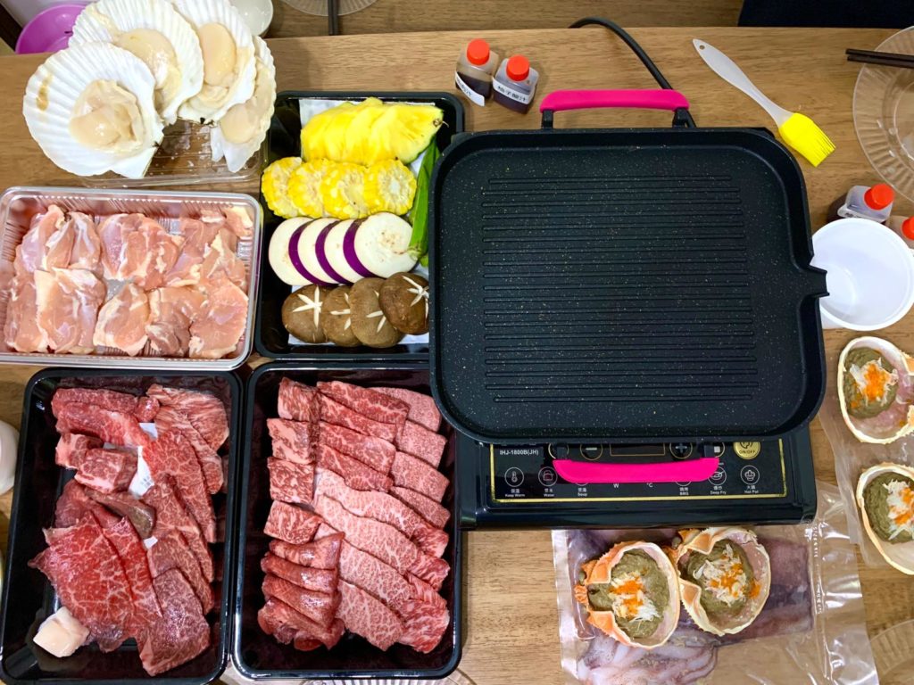 外賣 日式燒肉 燒烤 燒肉 電熱鍋 韓燒
