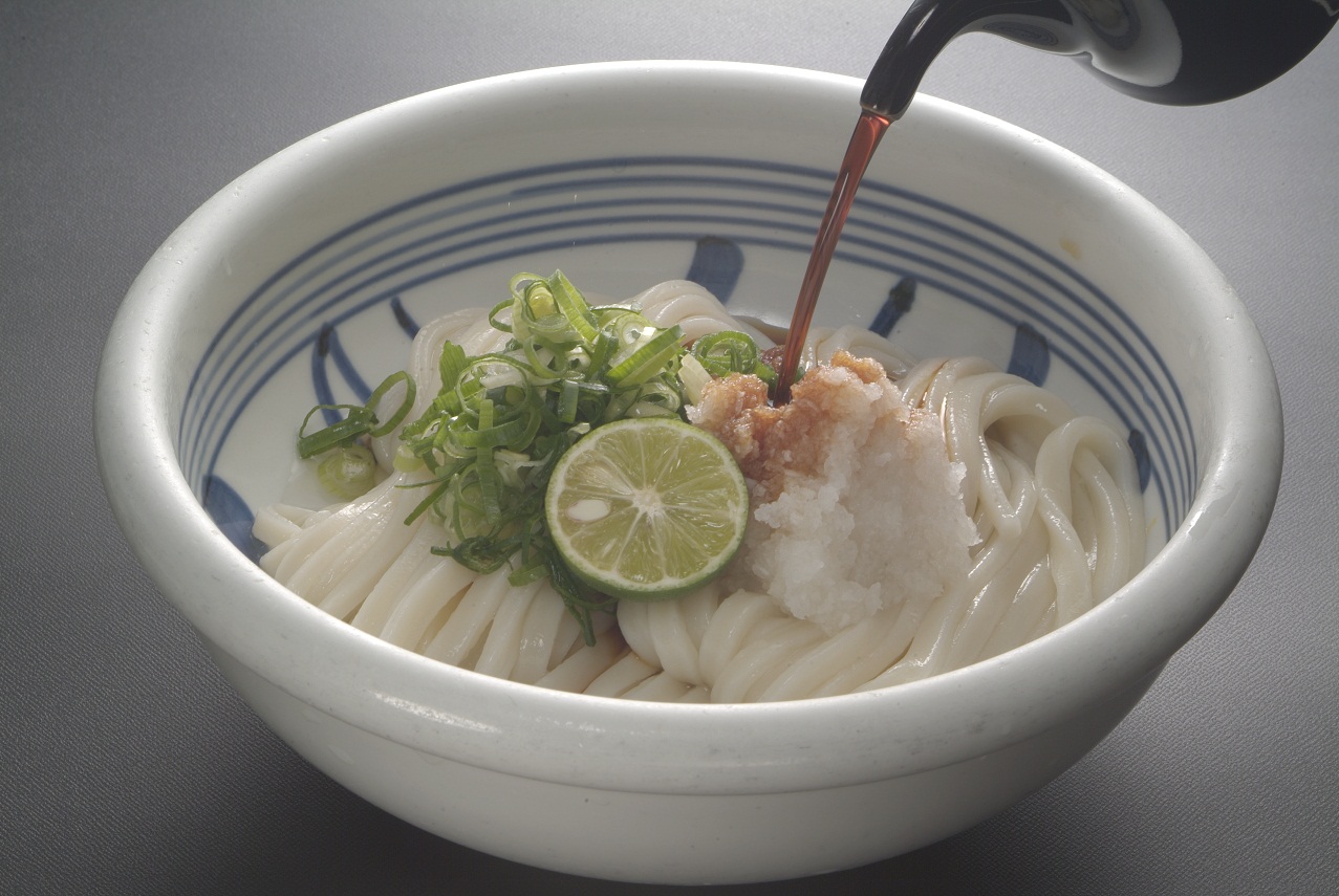 生醬油冷烏冬(生じょうゆうどん)(600円)
