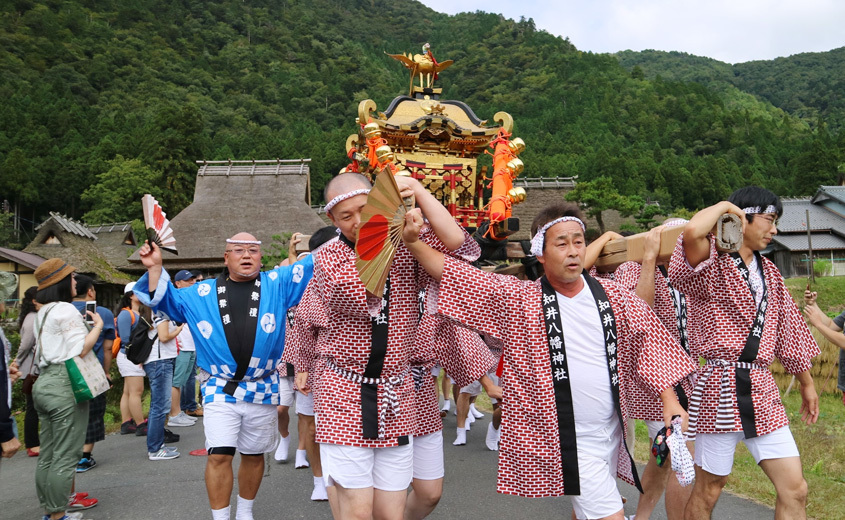 京都童話合掌村 - 美山茅草屋之里 知井八幡神社
