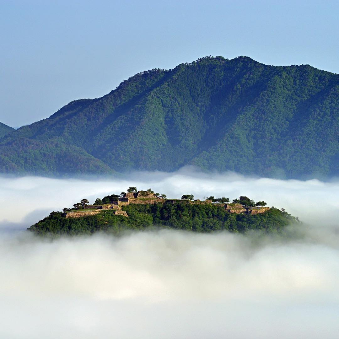 天空之城 天空之城景點 天空之城場景 竹田城跡 Takeda Castle 宮崎駿景點 吉卜力動畫 宮崎駿電影 宮崎駿動畫 宮崎駿作品 東京 宮崎駿