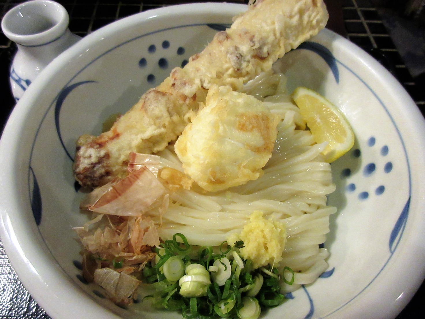 竹輪糖心蛋天婦羅(ちく玉天ぶっかけ )(780円)