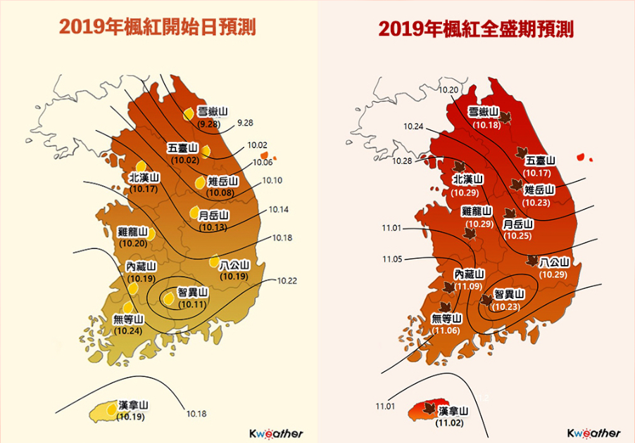 【韓國紅葉2026】全韓賞楓景點8選!首爾、釜山、濟州紅葉和銀杏景點都有齊!