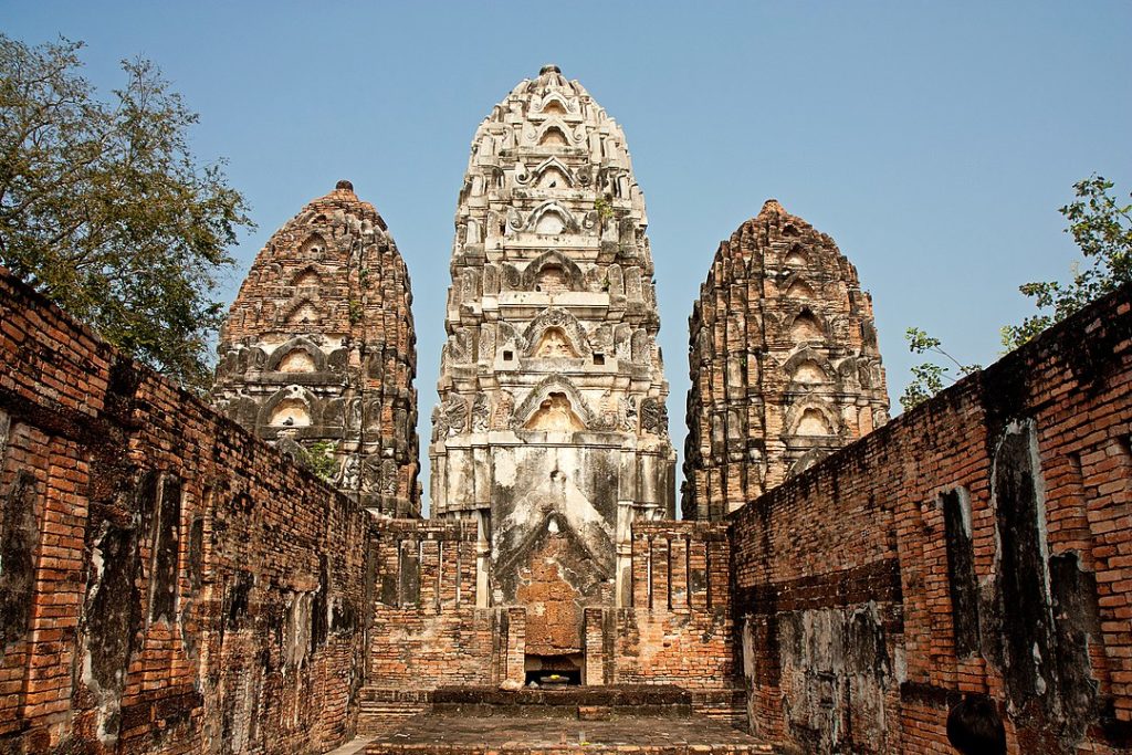 西沙瓦寺(Wat Si Sawai) 世界文化遺產 素可泰古城 sukothai 素可泰必去 素可泰景點 素可泰行程 素可泰一天遊 素可泰歷史遺跡公園(Sukhothai Historical Park)