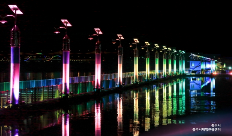 忠州市彈琴湖彩虹橋 탄금호무지개길 愛的迫降取景地 愛的迫降拍攝地 玄彬 孫藝珍 尹世莉 李正赫