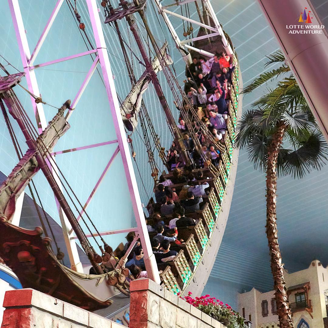 樂天世界 Lotte World 樂天世界必玩 高空落體　Bungee