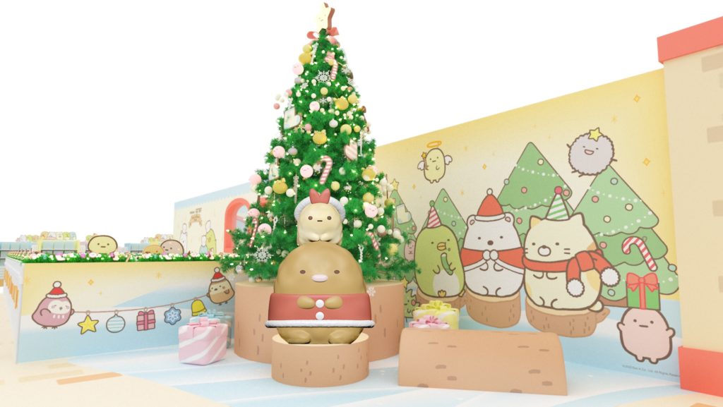 聖誕好去處 聖誕打卡 聖誕樹 聖誕燈飾 大麻成 BT21 角落生物 sanrio