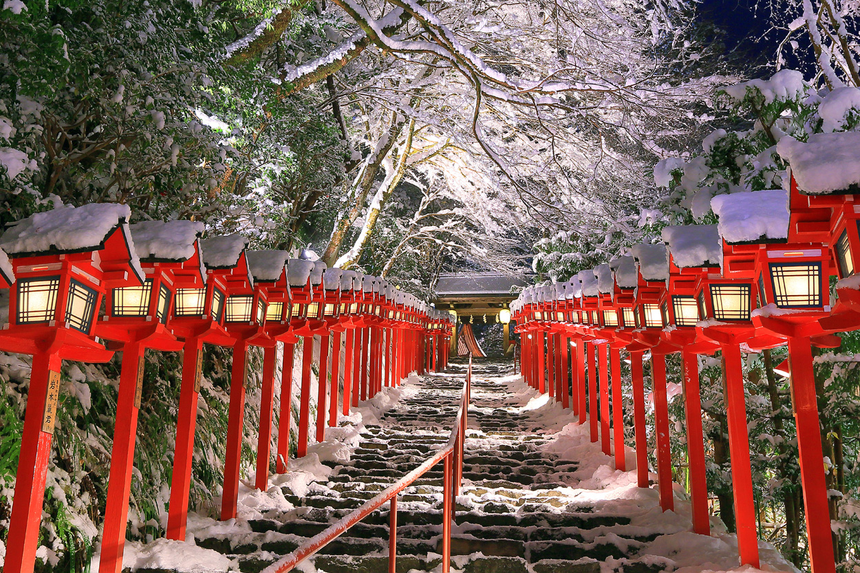 【京都一天行程】鞍馬・貴船散策路線：川床流水麵/貴船神社/叡山電鐵/鞍馬寺/天狗故鄉/大阪出發/一日券 - 貴船神社