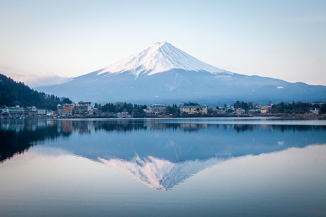 富士山景點 逆富士山