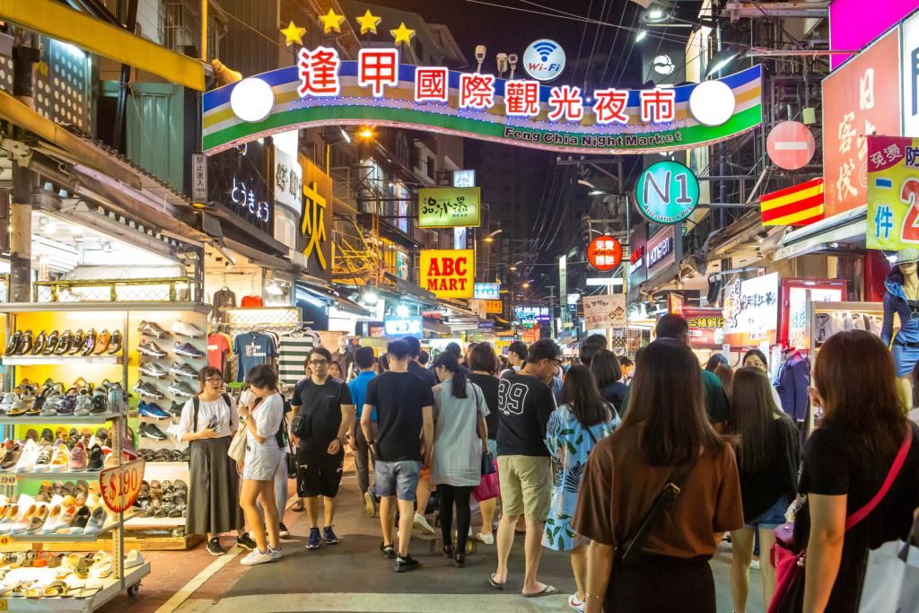 台中景點 台中好去處 台中夜市 逢甲夜市