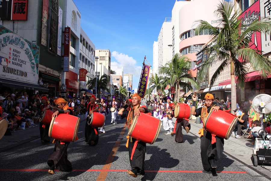 沖繩天氣-夏天 6月 7月 8月 9月 那霸夏祭