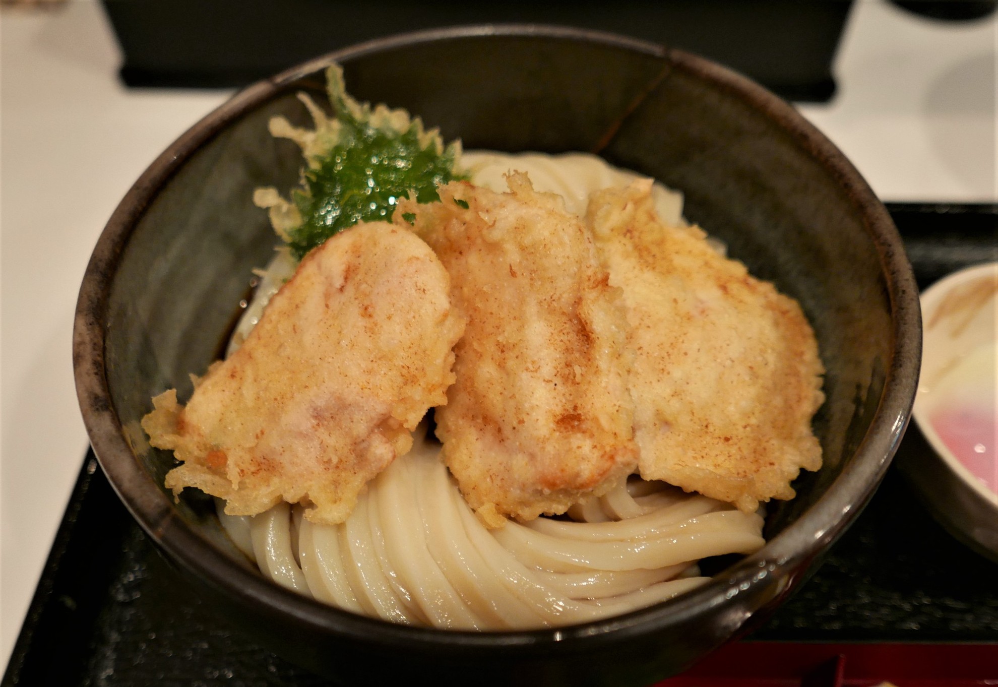 雞天婦羅烏冬(とり天うどん)