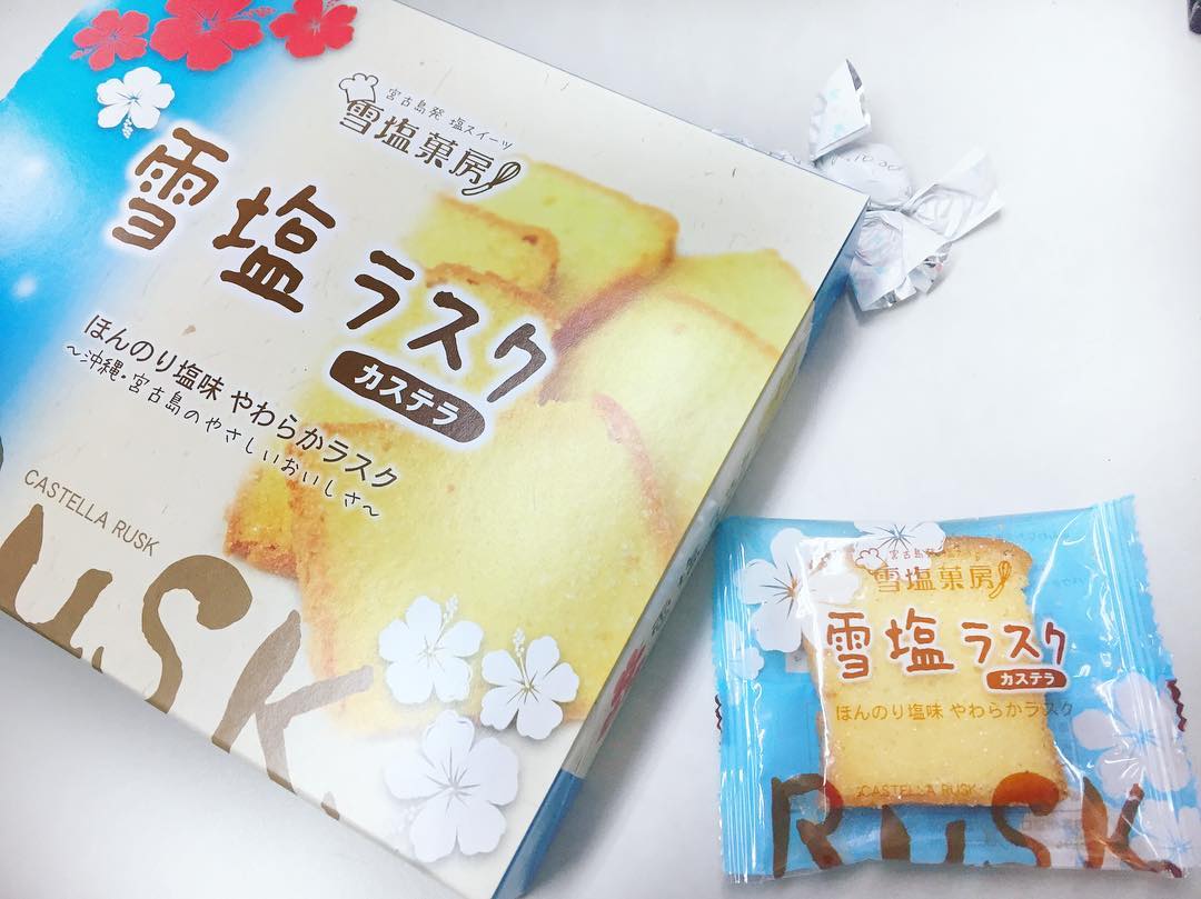 雪鹽餅乾 沖繩手信 沖繩土產 沖繩伴手禮 沖繩必買