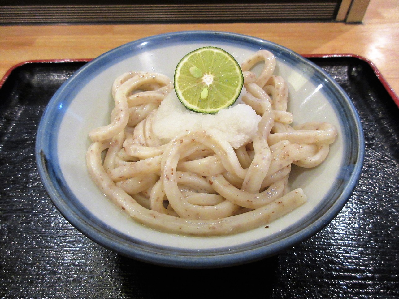 青檸醬油烏冬(すだち醤油)(300円)