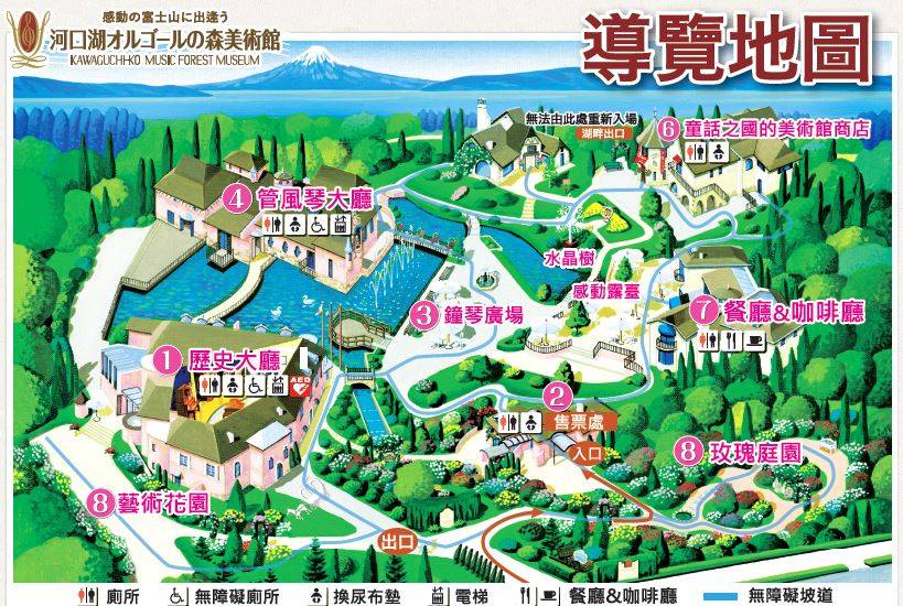 河口湖景點 音樂盒之森 河口湖オルゴールの森Kawaguchiko Music Forest