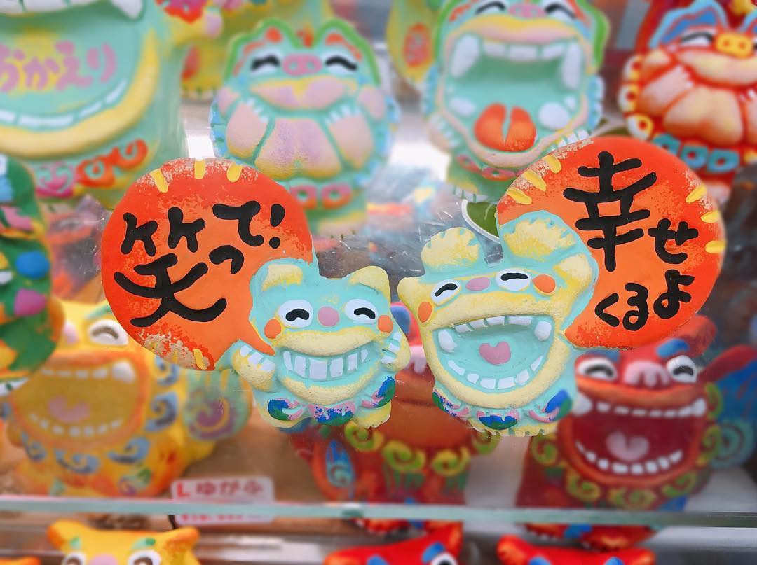 沖繩限定 沖繩風獅爺 風獅爺 SHISA シーサー 沖繩必買