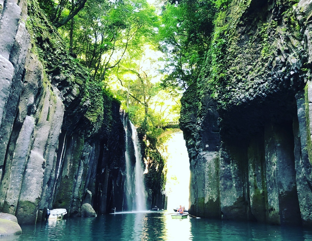 高千穗峽　Takachiho Gorge　高千穂峡　真名井瀑布 九州秘境 九州景點 九州必去 九州自由行 九州自駕遊